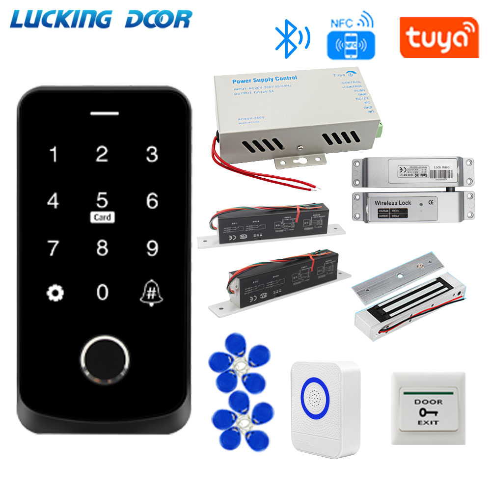 Fingerprint Padlock Weatherproof - TF9 IP65 impermeabile NFC Fingerprint Tuya