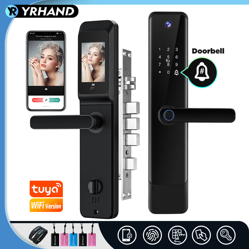 Smart Lock For Sliding Door - YRHAND Tuya Wifi serratura elettronica digitale