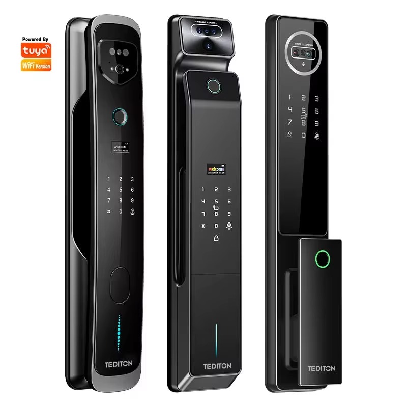 Smart Door Lock With Camera Intercom - Videocitofono per Esterni, Sistema di Sicurezza