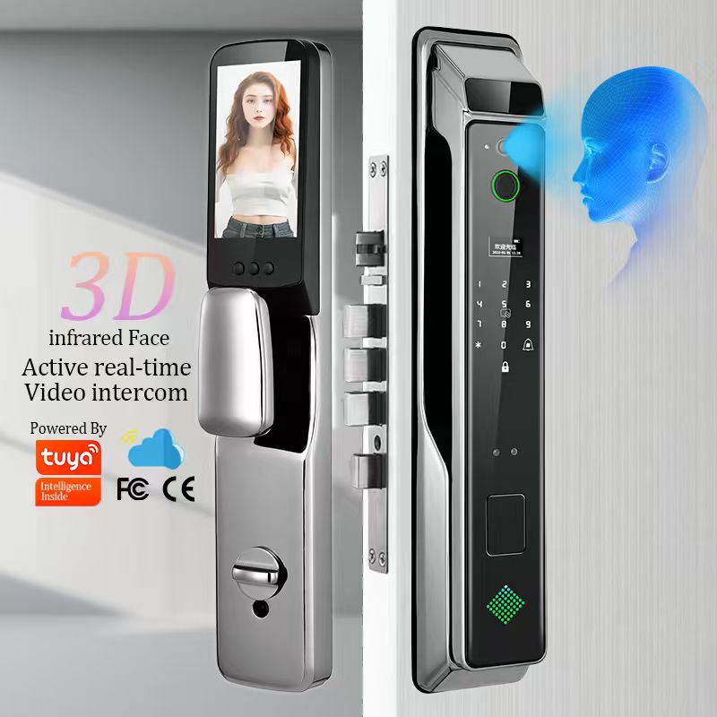 Smart Rim Lock Wifi Fingerprint - Serratura Intelligente Digitale WiFi per Esterni
