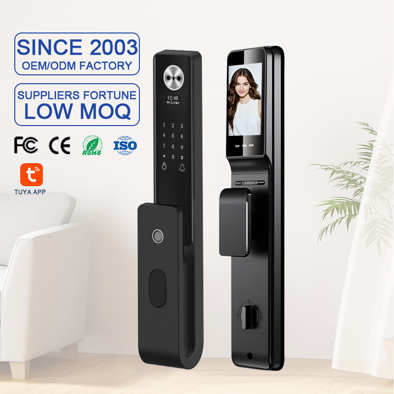 Face Recognition Door Lock - Cerradura Inteligente Tuya Wifi Smart Fingerprint