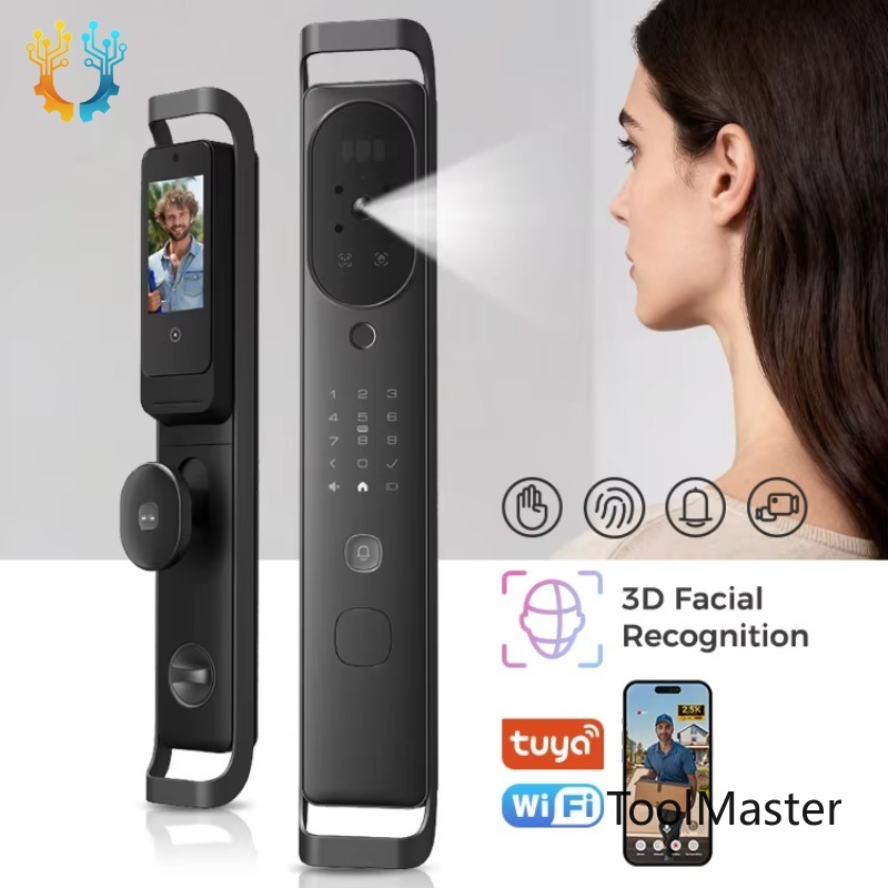Smart Door Lock With Camera Intercom - 【2026】LNDU H10 Serratura Intelligente con Doppia