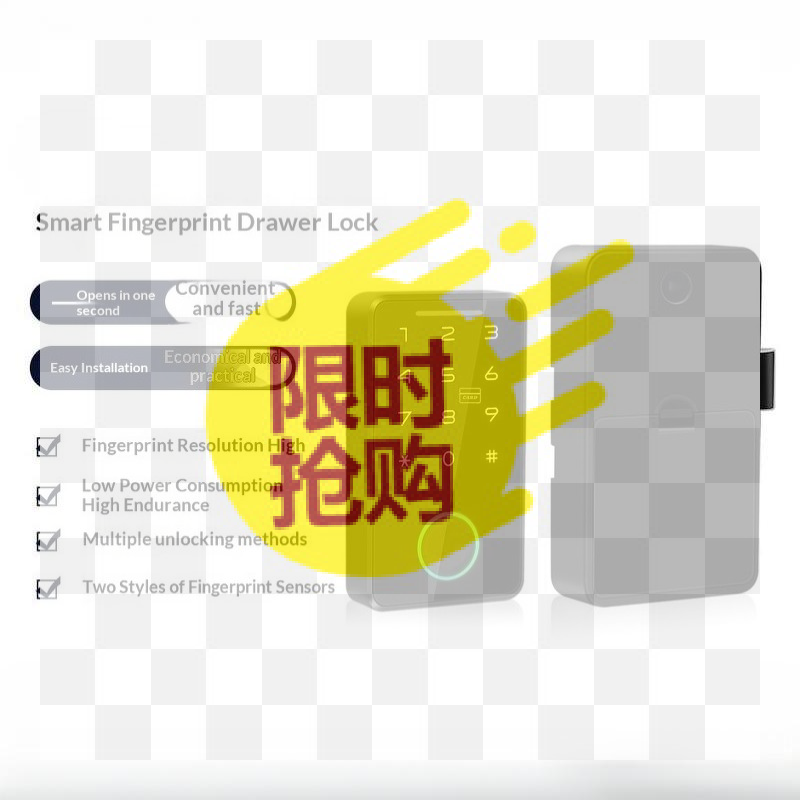 Smart Door Lock Tuya App - 1 Pezzo Serratura Intelligente con Impronta