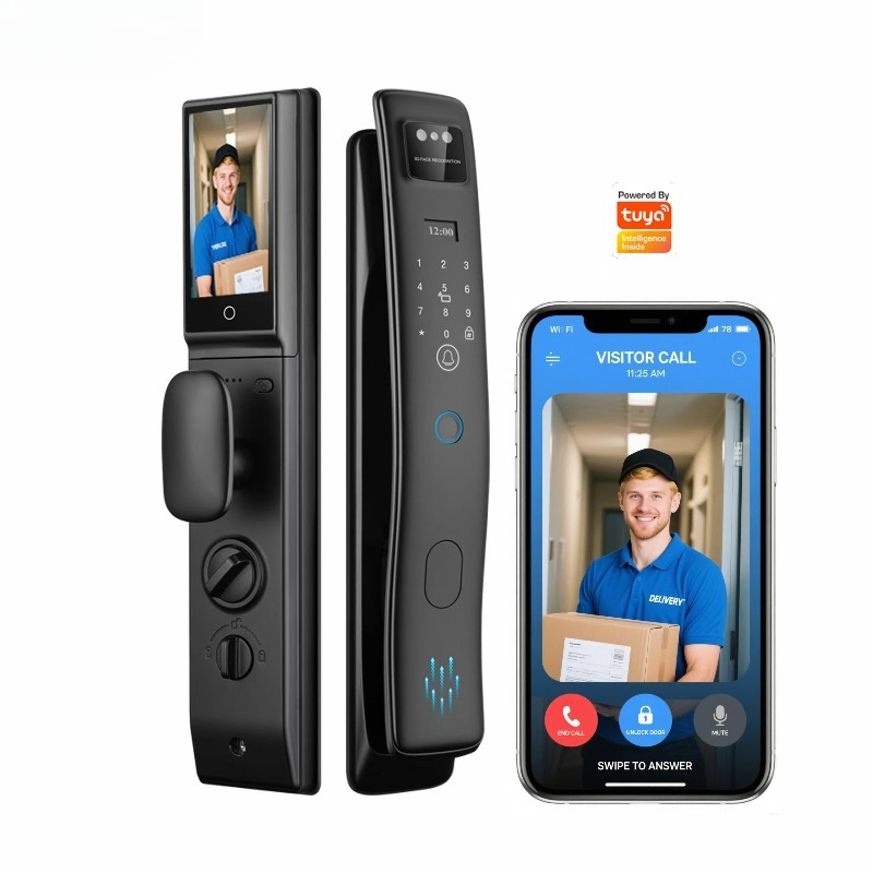 Smart Door Lock With Camera Intercom - Prezzo di Fabbrica: Serratura Intelligente Senza
