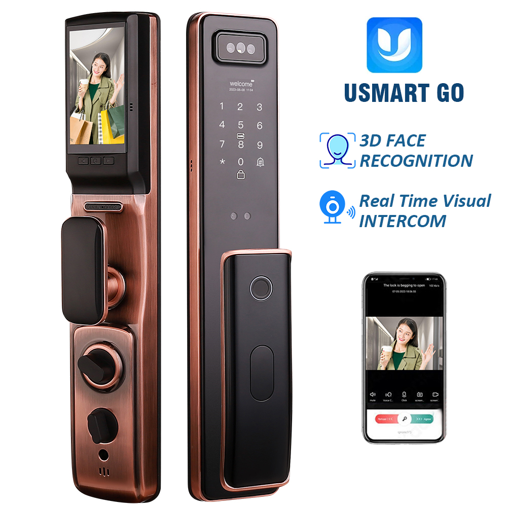 Smart Door Lock With Camera Intercom - Serratura Intelligente con Riconoscimento Facciale e