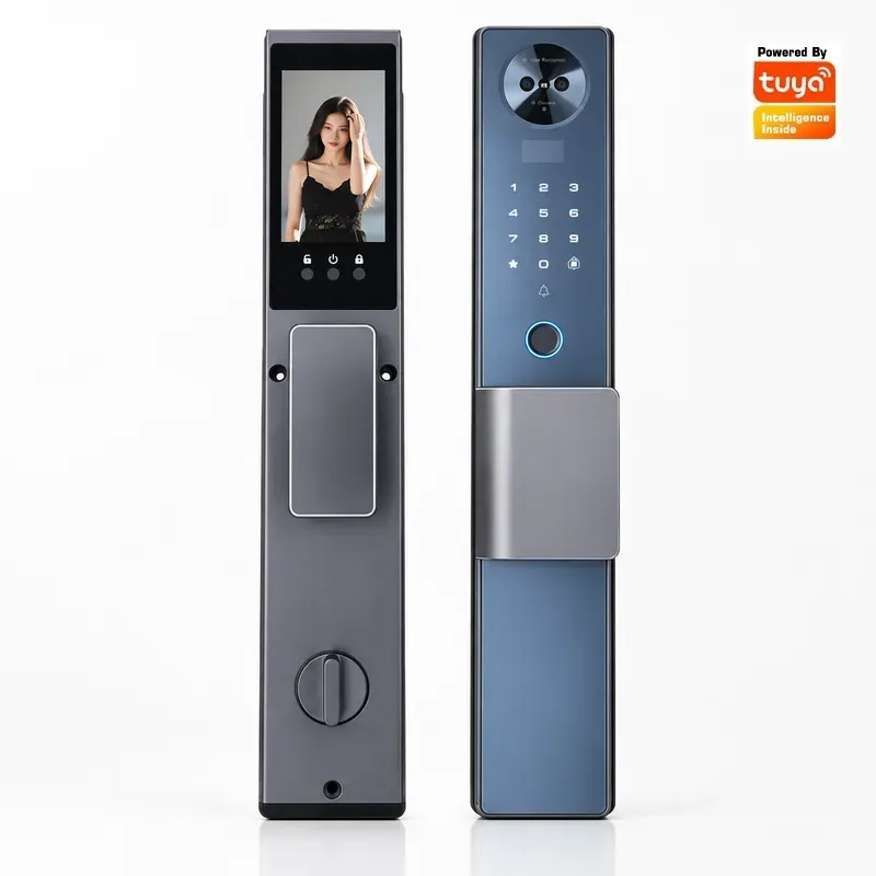 Video Door Lock With Camera Peephole - Serratura Intelligente con Riconoscimento Facciale, Automatica