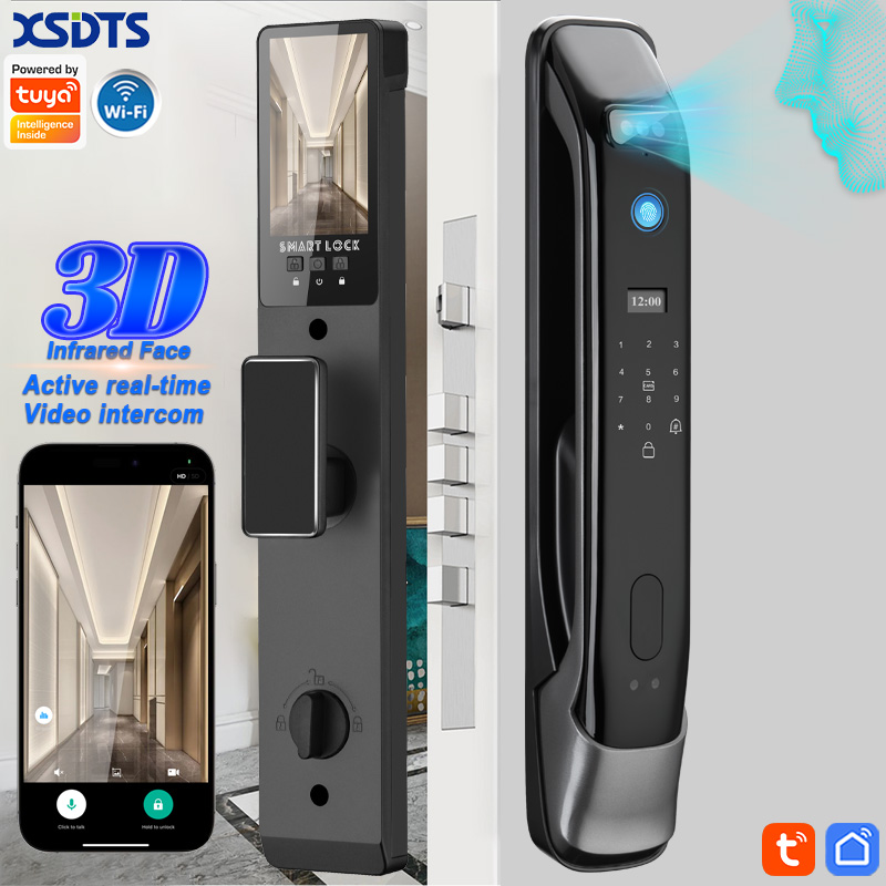 Smart Door Lock With Camera Intercom - Serratura digitale con riconoscimento facciale citofono