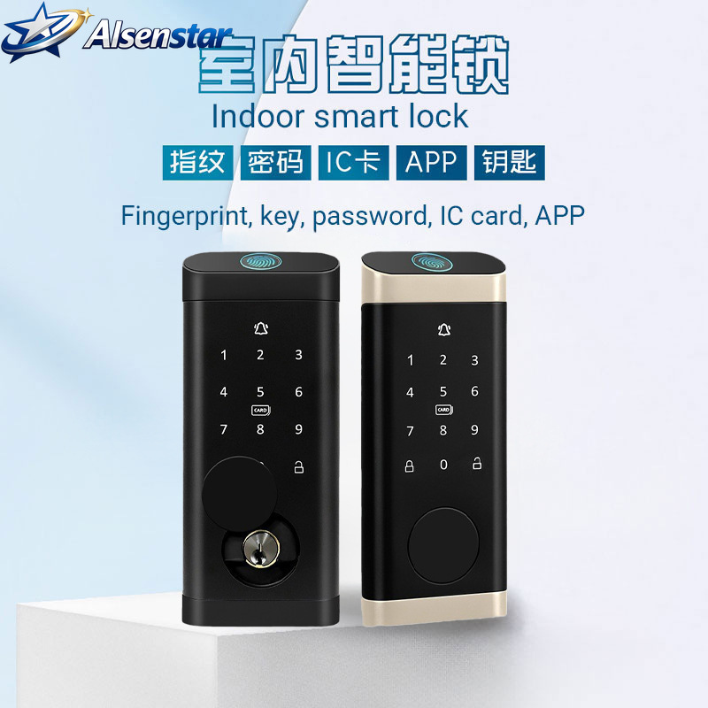 Smart Door Lock Fingerprint Wifi - Serratura con impronta digitale impermeabile, controllo