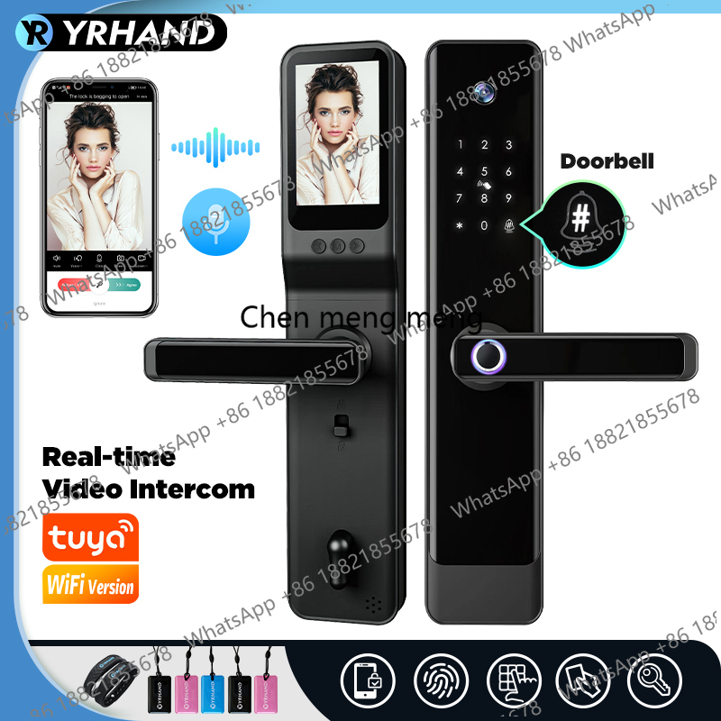 Smart Door Lock With Camera Intercom - Serratura Intelligente YRHAND Tuya con Videocitofono