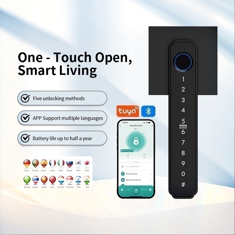 Smart Lock Deadbolt Keypad Bluetooth - Serratura Intelligente Tuya con Bluetooth, Sblocco