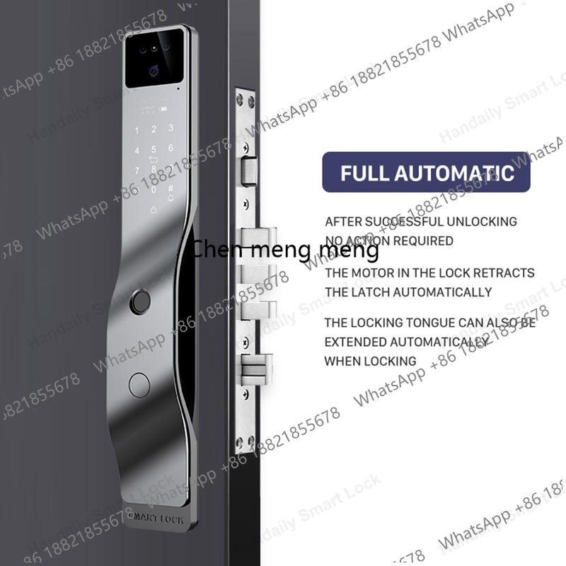 Video Door Lock With Camera Peephole - Serratura Intelligente con Riconoscimento Facciale 3D,