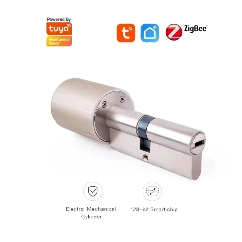 Smart Lock For Sliding Door - Tuya Smart Lock Cilindro Chiave elettronica