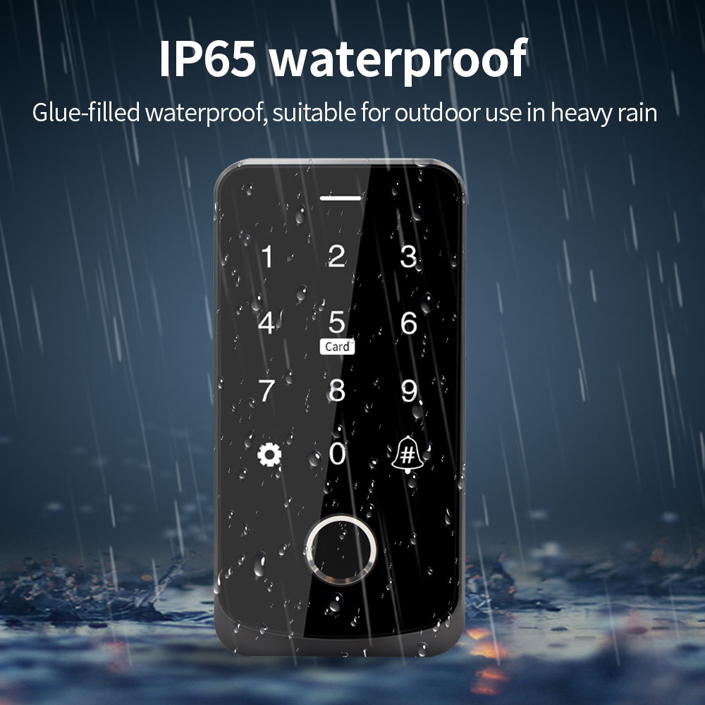 TF9 IP65 impermeabile NFC Fing - Fingerprint Padlock Weatherproof recensione e prezzo