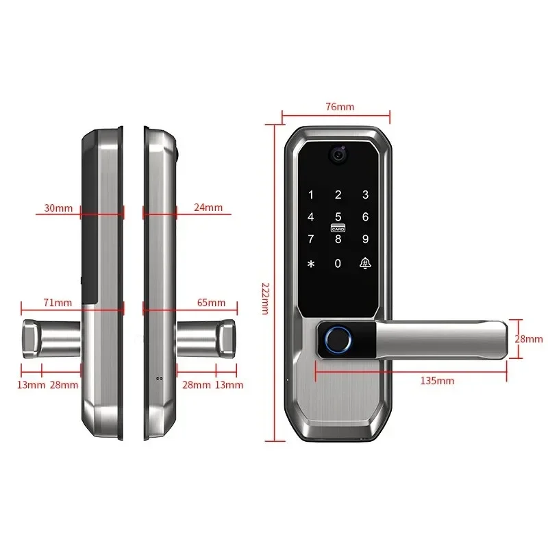 Serratura Intelligente WiFi Tu - Smart Door Lock Fingerprint Wifi recensione e prezzo