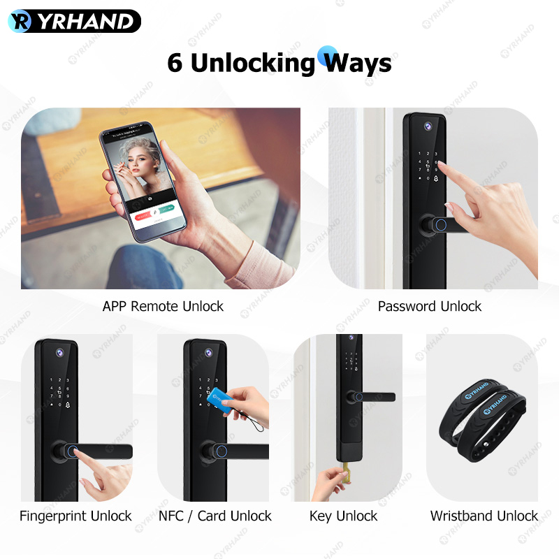 YRHAND Tuya Wifi serratura ele - Smart Lock For Sliding Door recensione e prezzo