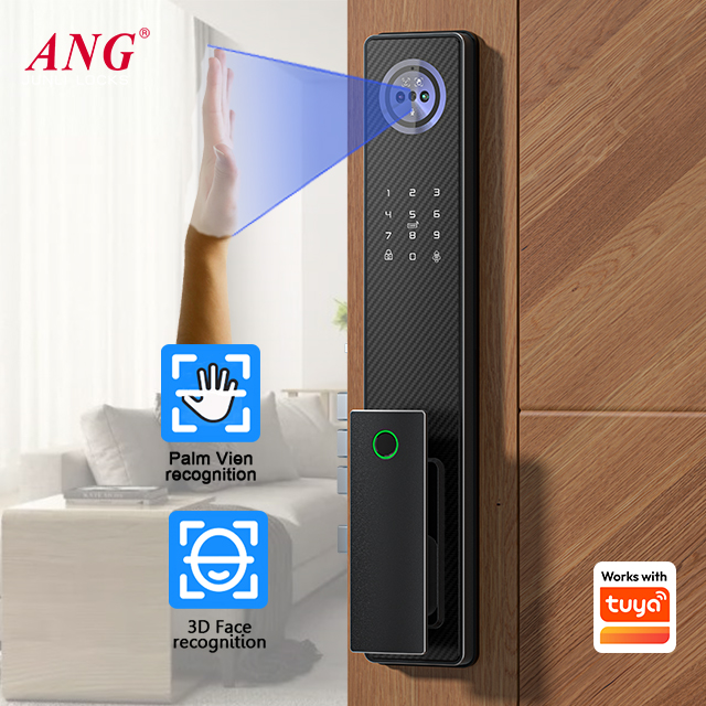 Serratura Intelligente in Allu - Smart Door Lock 3D Face Palm Vein recensione e prezzo