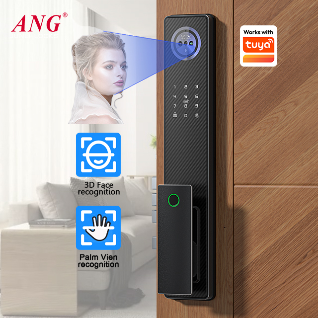Serratura Intelligente in Allu - Smart Door Lock 3D Face Palm Vein recensione e prezzo