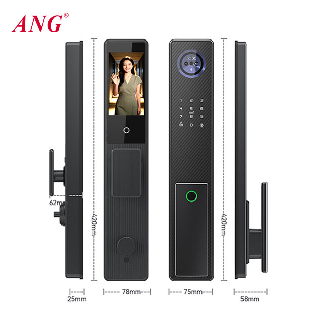 Serratura Intelligente in Allu - Smart Door Lock 3D Face Palm Vein recensione e prezzo