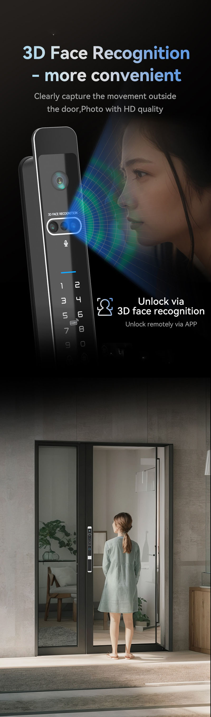 Videocitofono con Telecamera,  - Smart Door Lock With Camera Intercom recensione e prezzo