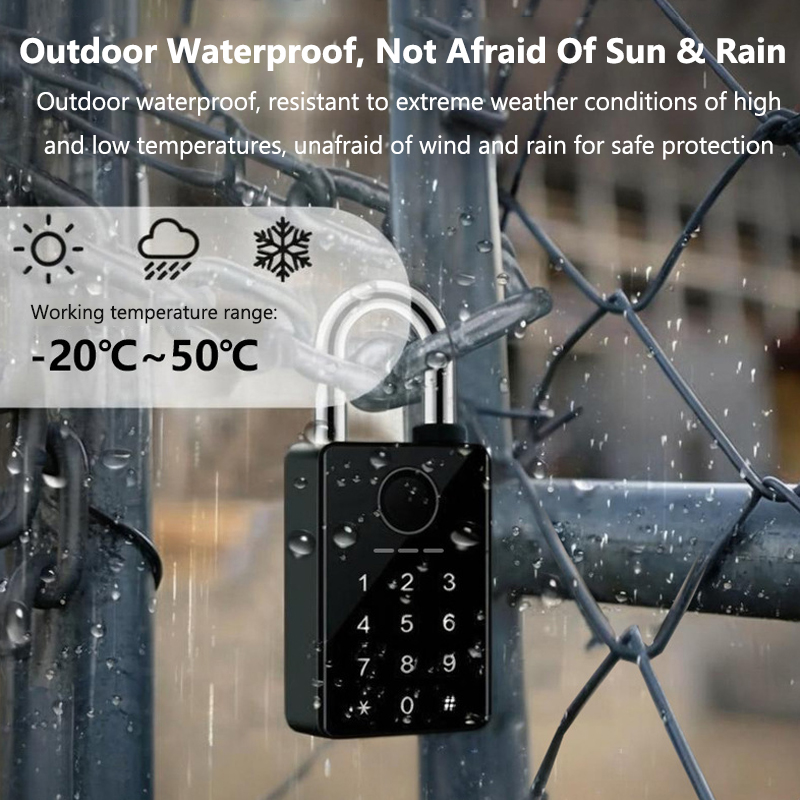 Tuya Smart Door Lock Lucchetto - Smart Door Lock Fingerprint Wifi recensione e prezzo