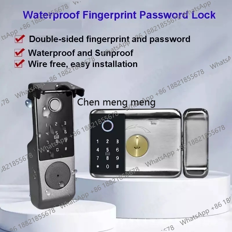 Serratura Intelligente Imperme - Smart Rim Lock Wifi Fingerprint recensione e prezzo