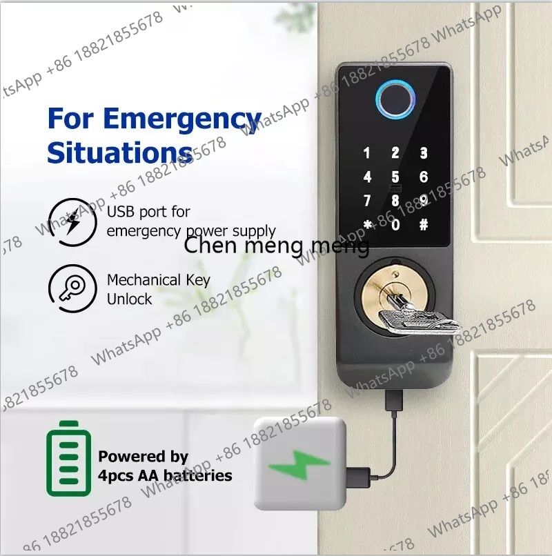 Serratura Intelligente Imperme - Smart Rim Lock Wifi Fingerprint recensione e prezzo