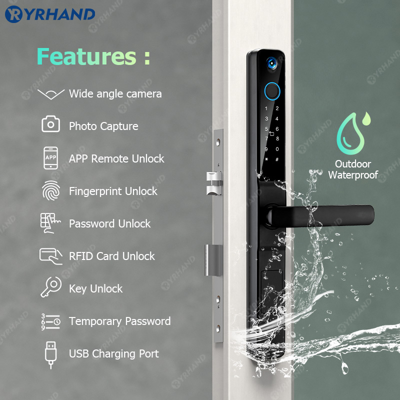 YRHAND IP66 Keyless Cat's Eye  - Smart Lock For Sliding Door recensione e prezzo