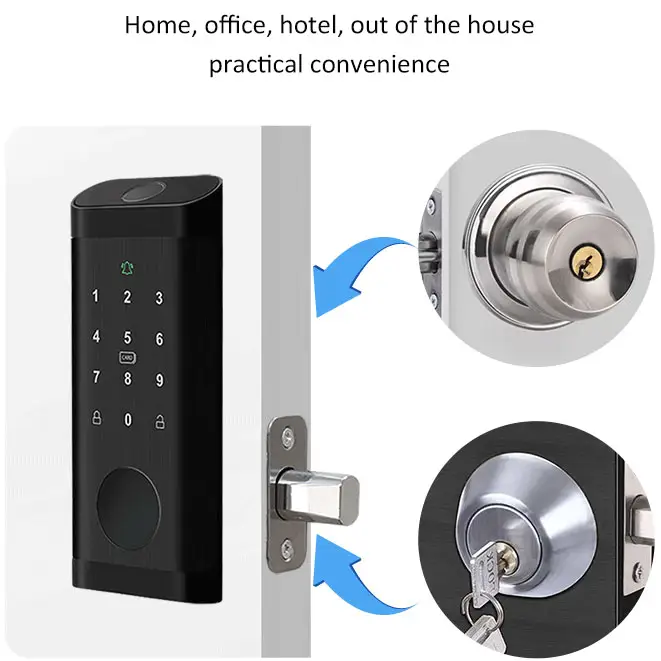 Serratura automatica con chius - Smart Lock Deadbolt Keypad Bluetooth recensione e prezzo
