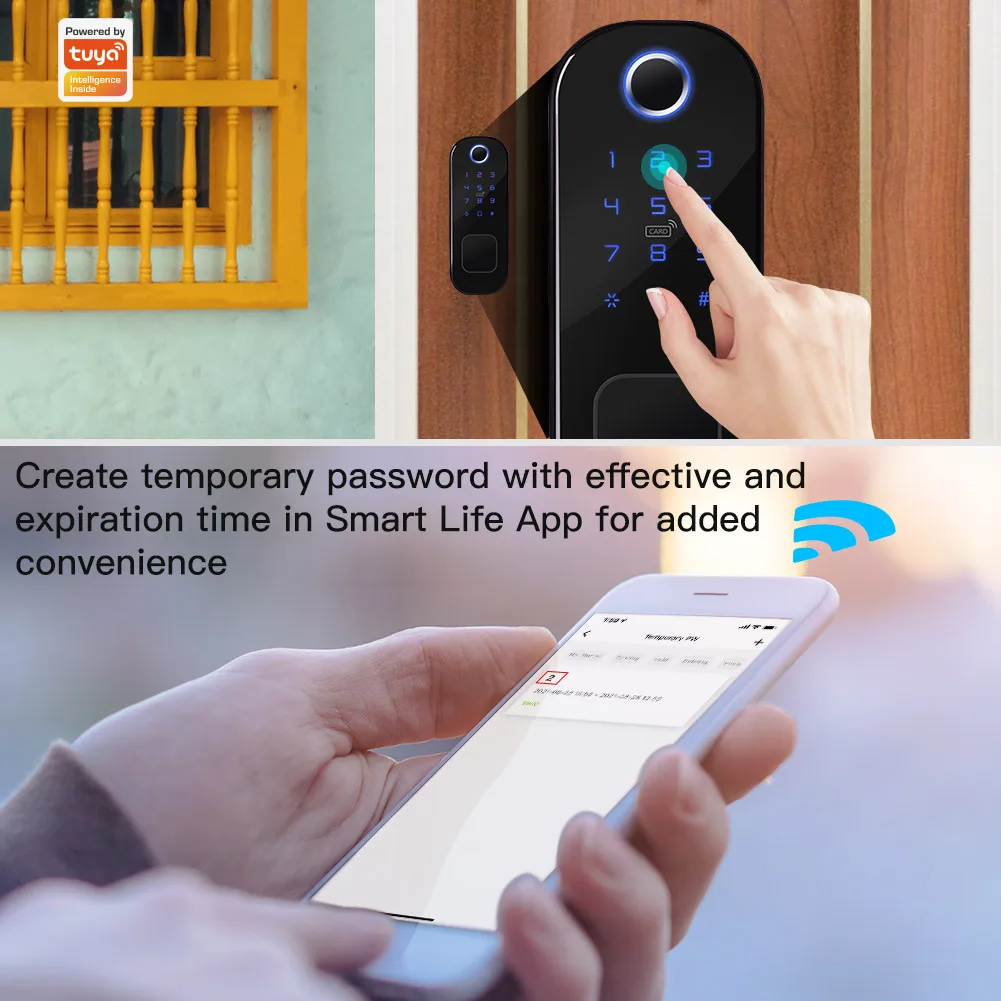 MOES WiFi Tuya Smart Lock Port - Smart Door Lock Fingerprint Wifi recensione e prezzo
