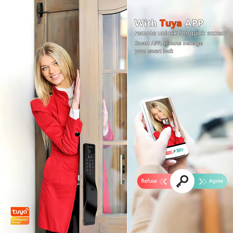 Serratura Elettronica con Tast - Smart Door Lock With Camera Intercom recensione e prezzo