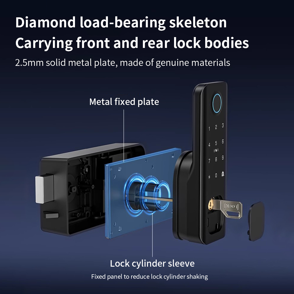 Serratura Intelligente da Este - Smart Rim Lock Wifi Fingerprint recensione e prezzo