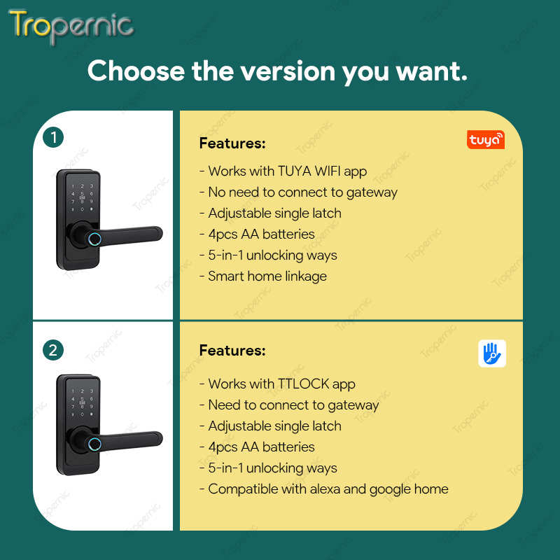Smart Deadbolt Tuya SmartLife  - Smart Lock Deadbolt Keypad Bluetooth recensione e prezzo