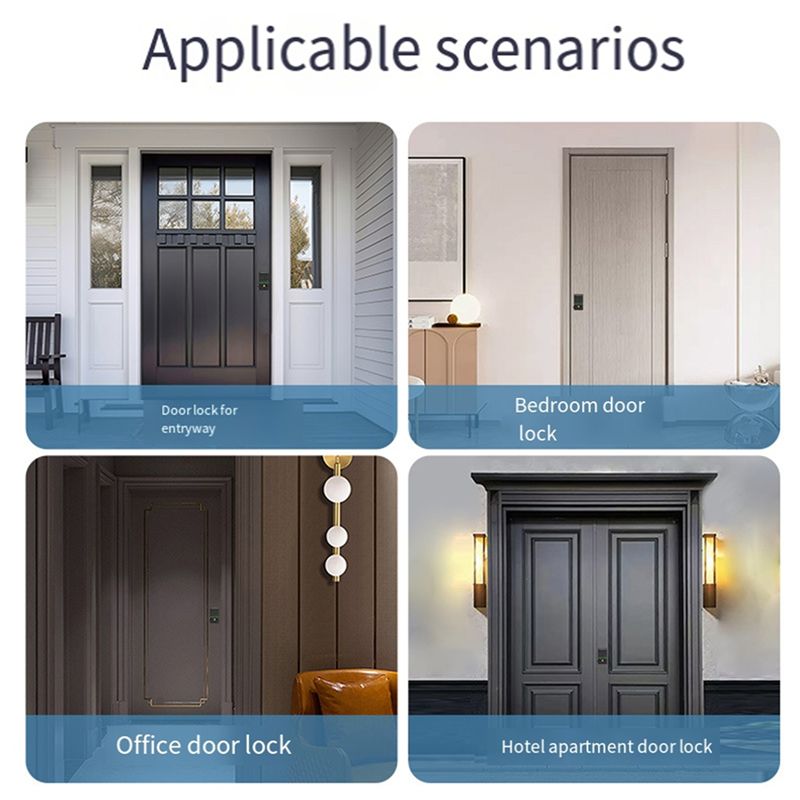 ABZW Serratura Intelligente Tu - Smart Door Lock Tuya App recensione e prezzo