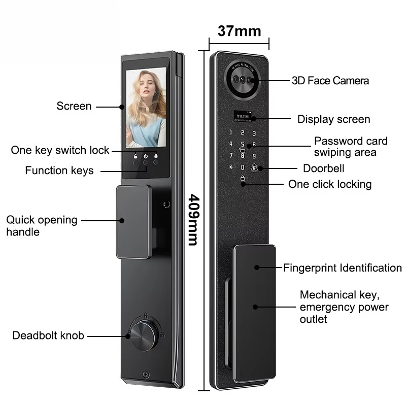Serratura Intelligente WiFi Tu - Smart Door Lock Fingerprint Wifi recensione e prezzo