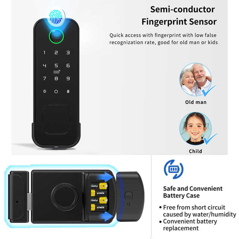 Serratura Intelligente per Est - Smart Rim Lock Wifi Fingerprint recensione e prezzo