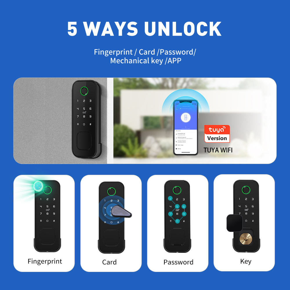 Serratura Intelligente per Est - Smart Rim Lock Wifi Fingerprint recensione e prezzo