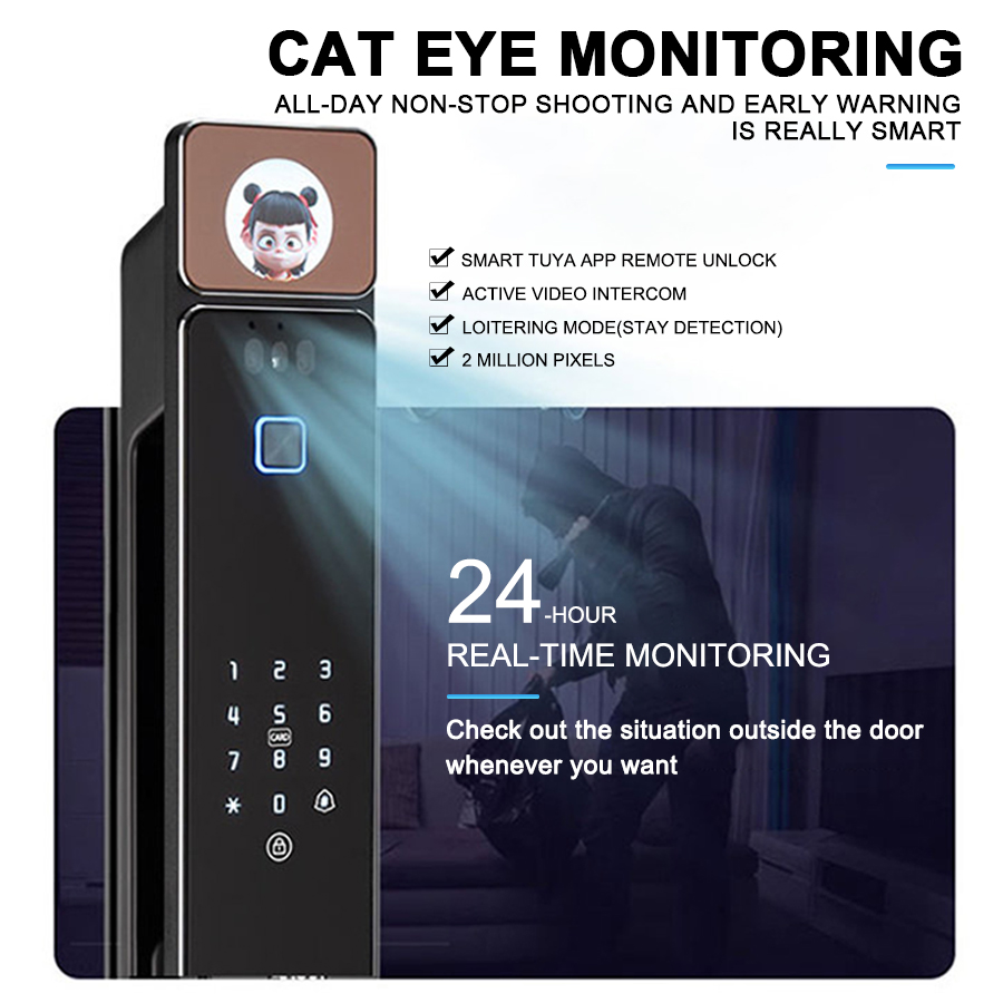 Serratura Intelligente Digital - Smart Door Lock 3D Face Palm Vein recensione e prezzo