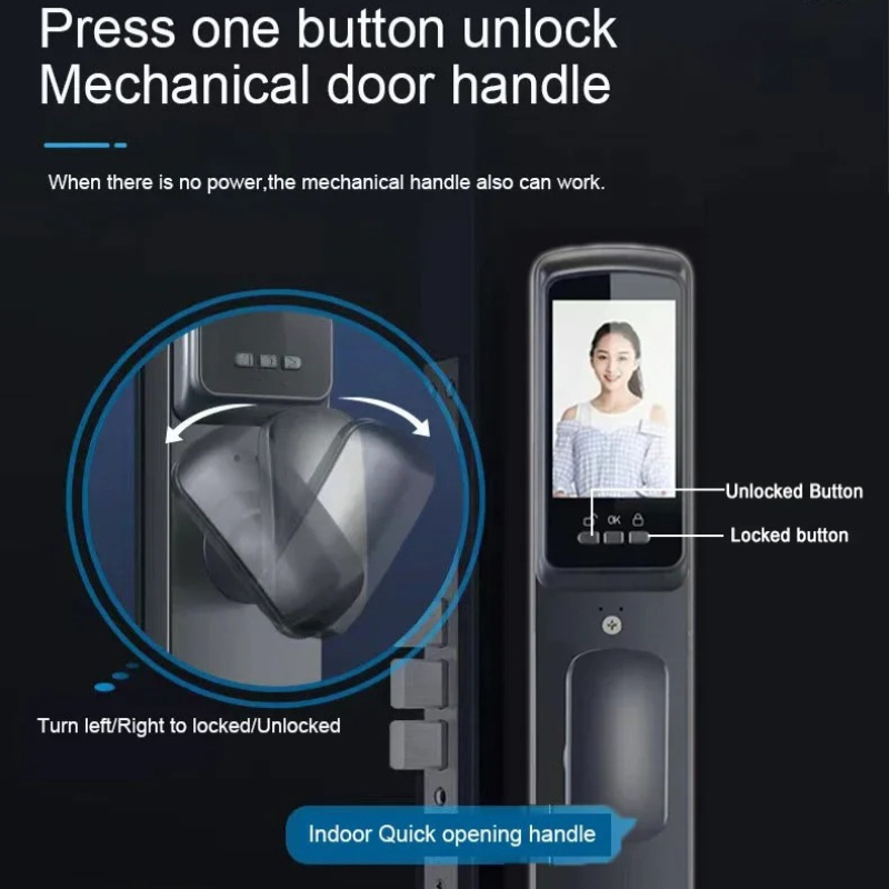 Serratura Intelligente con Ric - Smart Door Lock With Camera Intercom recensione e prezzo