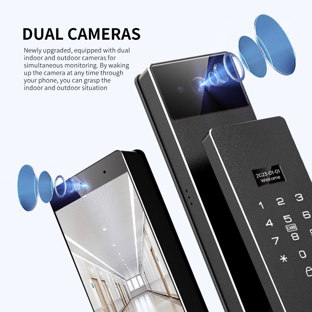 Serratura Intelligente Biometr - Smart Door Lock 3D Face Palm Vein recensione e prezzo