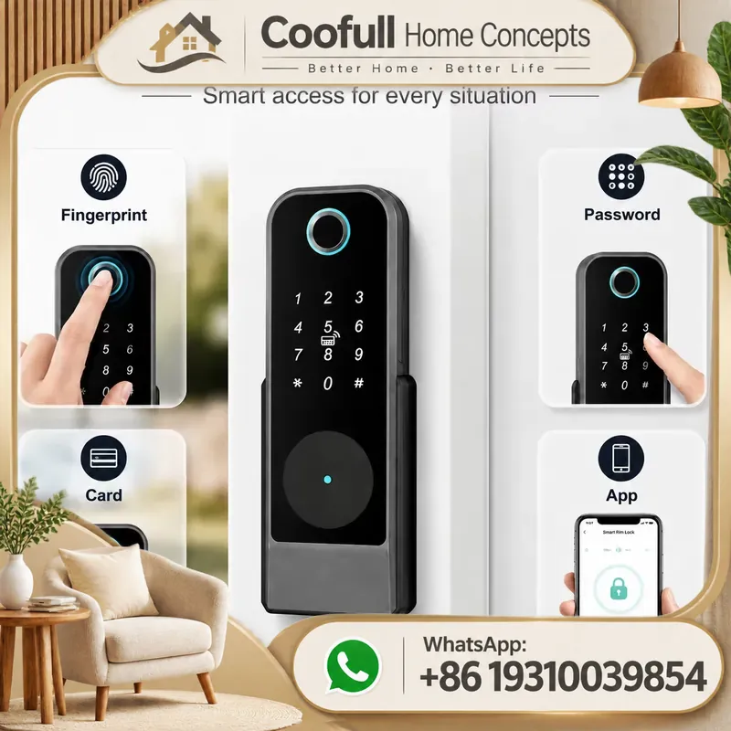 Serratura Intelligente Senza C - Smart Rim Lock Wifi Fingerprint recensione e prezzo