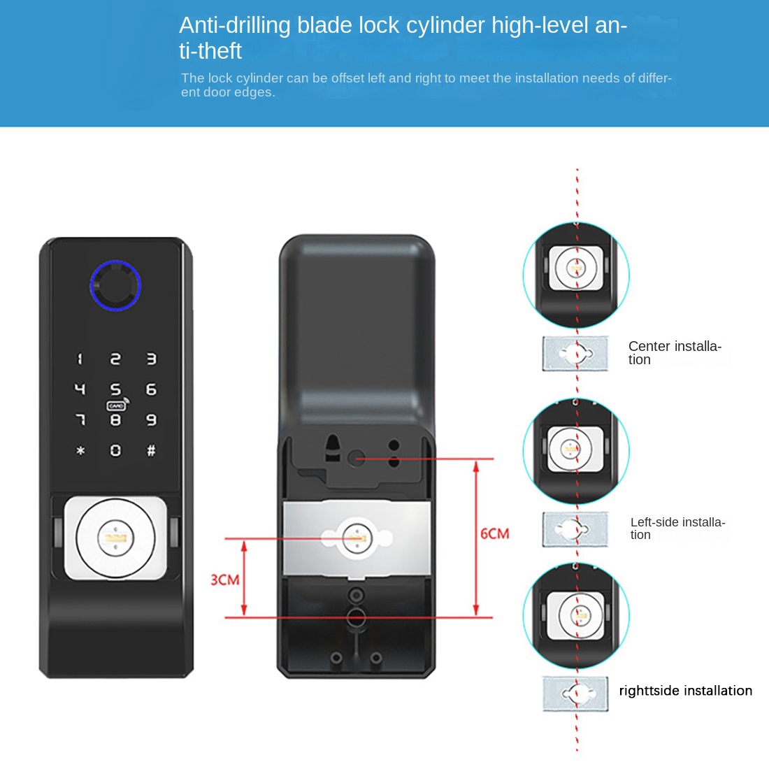 Impermeabile Tuya Wifi Smart D - Smart Rim Lock Wifi Fingerprint recensione e prezzo