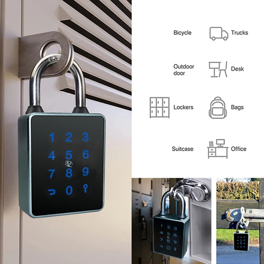 Tuya TTLOCK Lucchetto intellig - Fingerprint Padlock Weatherproof recensione e prezzo