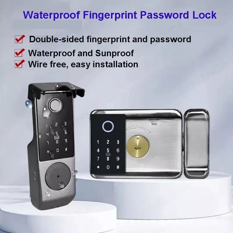 Serratura Intelligente Imperme - Smart Rim Lock Wifi Fingerprint recensione e prezzo