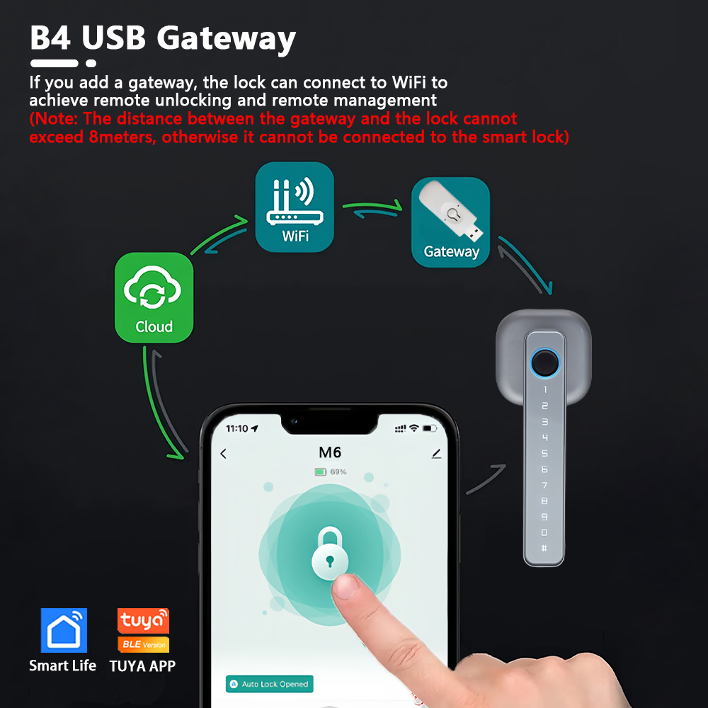 CDOK 2025 M6 Serratura Intelli - Smart Lock Zigbee Gateway recensione e prezzo