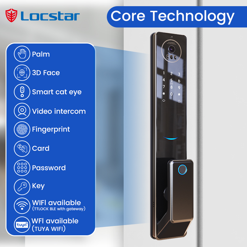 Tecnologia di elaborazione a c - Smart Door Lock With Camera Intercom recensione e prezzo