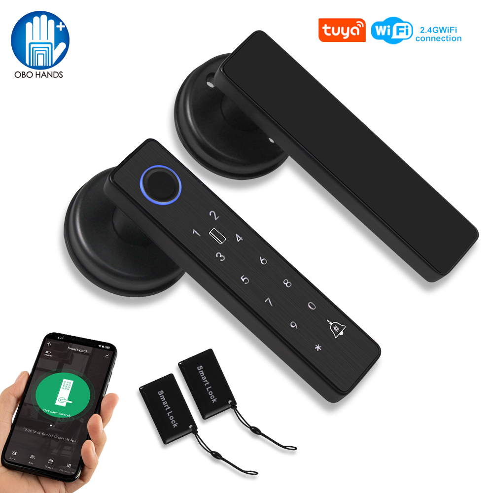 WiFi Tuya APP Biometric Finger - Fingerprint Padlock Weatherproof recensione e prezzo