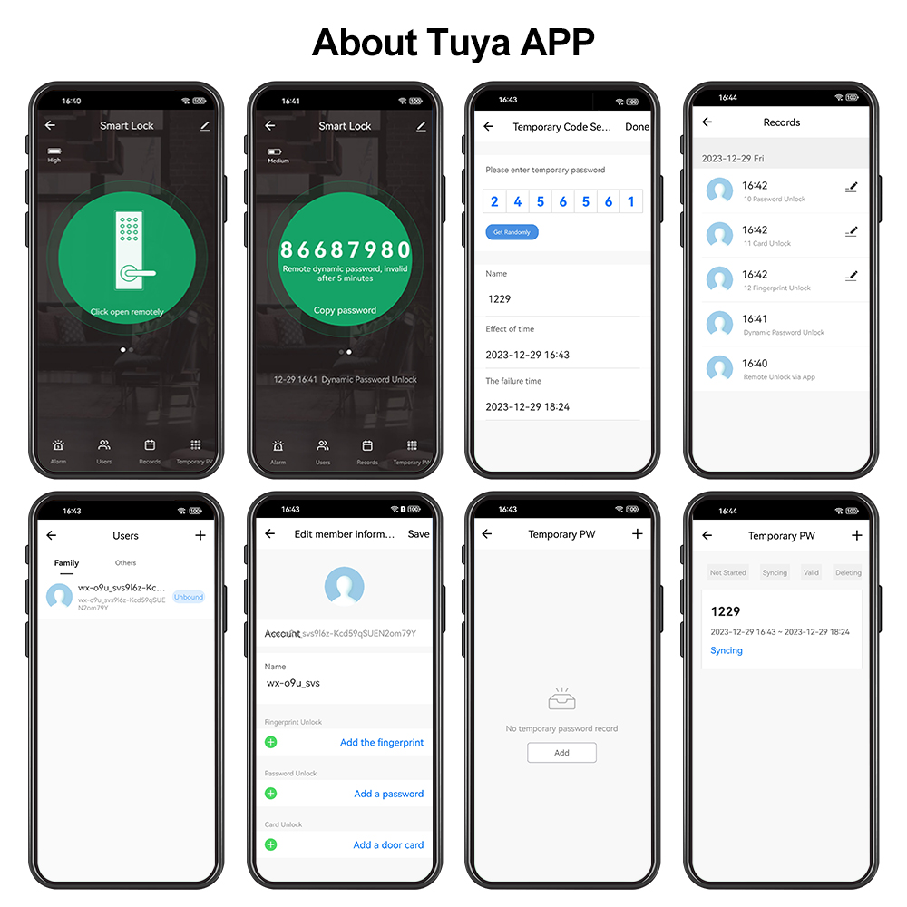 WiFi Tuya APP Biometric Finger - Fingerprint Padlock Weatherproof recensione e prezzo