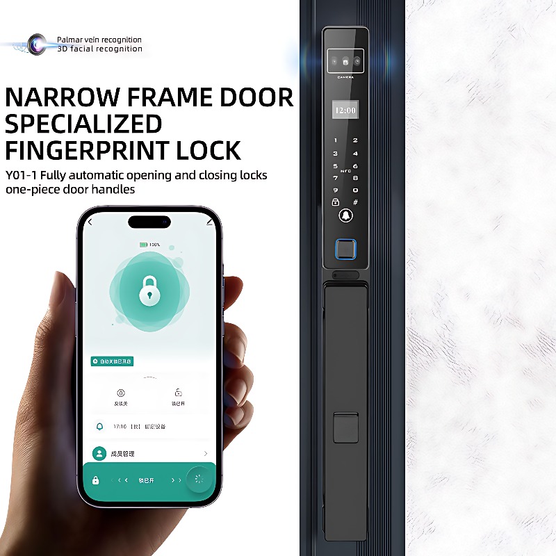 Serratura Intelligente 3D con  - Smart Door Lock 3D Face Palm Vein recensione e prezzo