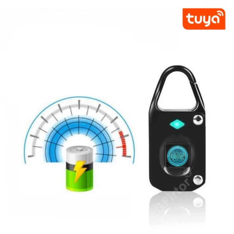 Tuya Bluetooth Mini lucchetto  - Fingerprint Padlock Weatherproof recensione e prezzo