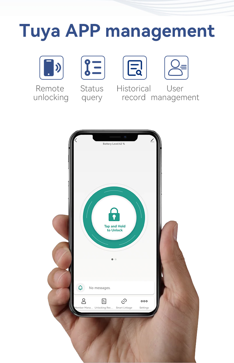 Serratura Intelligente Sottile - Smart Door Lock Tuya App recensione e prezzo